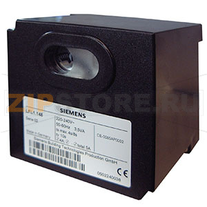 Газовый автомат горения, атмосферный, прерывистый, t1 = 10 с, TSA = 4 с, t9 = 8 с Siemens LFL1.148 