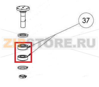 Cuscinetto 32309 Sigma VE 80                Cuscinetto 32309 Sigma VE 80Запчасть на сборочном чертеже под номером: 37Название запчасти Sigma на итальянском языке: Cuscinetto 32309 Sigma VE 80
