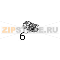 Compression spring 0.5x5x16 Zebra TTP-2010 Compression spring 0.5x5x16 Zebra TTP-2010Запчасть на деталировке под номером: 6