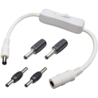 Гнездо низковольтное 5.5 мм, 2.5 мм, 0.2 м, 1 шт TRU Components TC-2511217