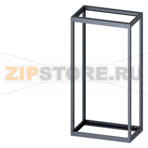 SIVACON, Supporting structure, for standard Empty enclosure, H: 2000 mm, W: 1000 mm, T: 600 mm, RAL 7035 Siemens 8MF1006-2GS40 
