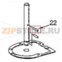 Pin, vertical center shaft KitchenAid 5KPM50