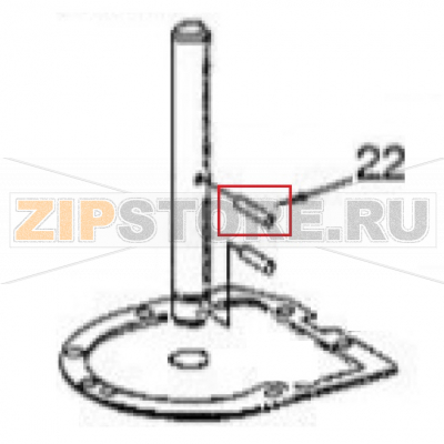 Pin, vertical center shaft KitchenAid 5KPM50 Pin, vertical center shaft KitchenAid 5KPM50

Запчасть на сборочном чертеже под номером: 22

Название запчасти KitchenAid на английском языке: Pin, vertical center shaft KitchenAid 5KPM50