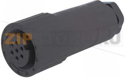Разъем круглый 10 А, 50 В, IP67, 7 контактов Hirschmann CM 06 EA 14S-61 S 