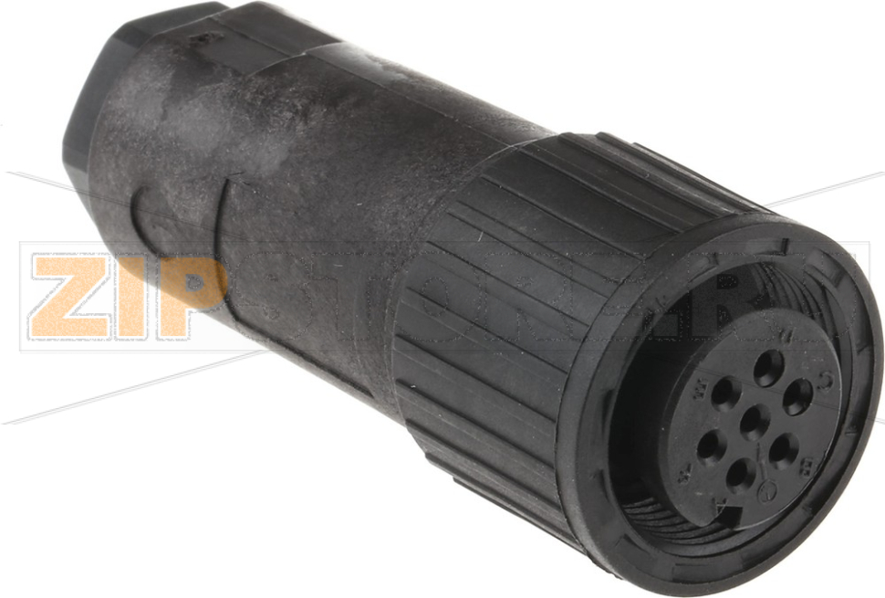 Разъем круглый 10 А, 50 В, IP67, 7 контактов Hirschmann CM 06 EA 14S-61 S 