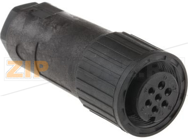 Разъем круглый 10 А, 50 В, IP67, 7 контактов Hirschmann CM 06 EA 14S-61 S 