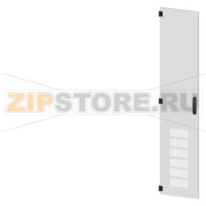 SIVACON, door, left, ventilated, IP20, H: 2000 mm, W: 400 mm, RAL 7035, Protection class 1 Siemens 8MF1040-2UT15-1BA2 