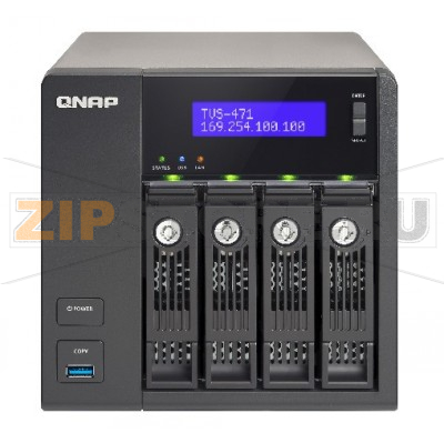Накопитель сетевой QNAP TVS-471-PT-4G 