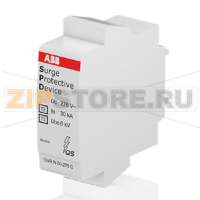 УЗИП с картриджем, OVR T2-T3 N 80-275 C QS ABB 2CTB803876R0000