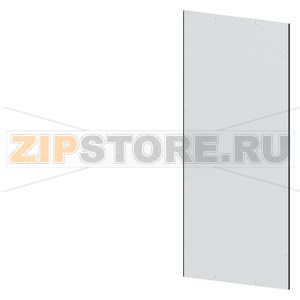 SIVACON, side panel / rear panel, Closed, IP55, H: 2000 mm, W: 800 mm, RAL 7035 Siemens 8MF1080-2UW61-1C 
