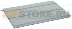 DOOR 510x355 mm STAINLESS STEEL 