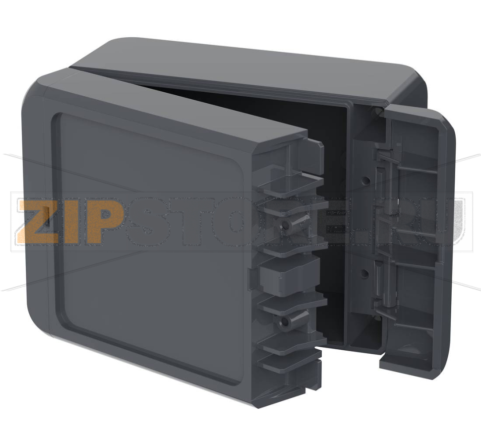Корпус, 113x80x60 мм, поликарбонат UL 94 V0, одноцветный Bopla B 100806 PC-V0 7024 