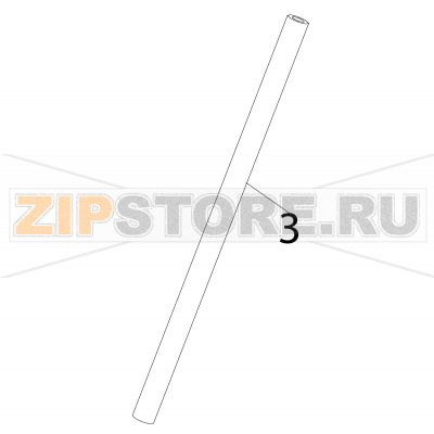 Black rubber pipe Ø17*10 Fagor AD-48 Black rubber pipe Ø17*10 Fagor AD-48Запчасть на деталировке под номером: 3Название запчасти Fagor на английском языке: Black rubber pipe Ø17*10 AD-48.