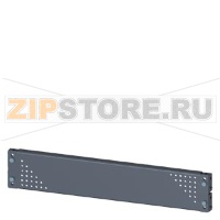 SIVACON, mounting plate, mounting with bracket, perforated, H: 100 mm, W: 600 mm, zinc-plated Siemens 8MF1160-2AM12-0