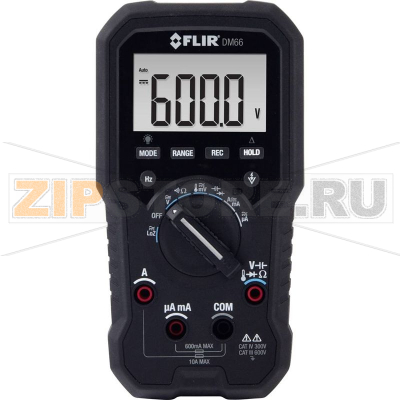Мультиметр цифровой, CAT IV 300 В, CAT III 600 В FLIR DM66 