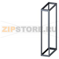 SIVACON, Supporting structure, for standard Empty enclosure, H: 2200 mm, W: 400 mm, T: 1000 mm, RAL 7035 Siemens 8MF1240-2GS40