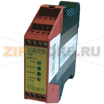 Реле безопасности 24 В/DC, 1 шт Riese SAFE L.2 