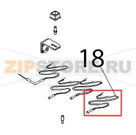 Evaporator probe NTC Angelo Po IA101L Evaporator probe NTC Angelo Po IA101LЗапчасть на деталировке под номером: 18