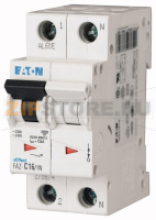 Выключатель автоматический 25А, кривая откл. C, 1+N полюса, откл. способ. 10 кА Eaton FAZ-C25/1N
