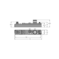 Модуль автономный для CANopen Turck SCOB-10S-0001