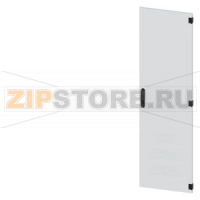SIVACON, door, on the right, ventilated, IP40, H: 1800 mm, W: 500 mm, RAL 7035, Protection class 1 Siemens 8MF1850-2UT14-2BA2