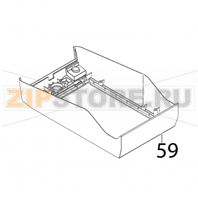 Top cover Sato FX3-LX Top cover Sato FX3-LXЗапчасть на деталировке под номером: 59Название запчасти на английском языке: Top cover Sato FX3-LX.