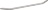 HANDLE FOR OVEN DOOR ø 16x520 mm