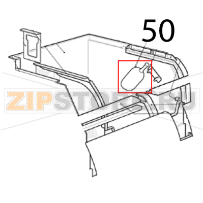 Paletta Scotsman AF 206 Paletta Scotsman AF 206Запчасть на деталировке под номером: 50