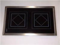 Ceran glass plate #216027 inkl. frame