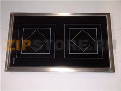 Ceran glass plate #216027 inkl. frame 