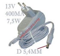 TRANSFORMATEUR VOLTAGE 13V 400MA 7.5W