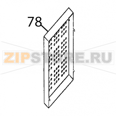 Motor cover Fagor HMM-6/11 Motor cover Fagor HMM-6/11Запчасть на деталировке под номером: 78Название запчасти Fagor на английском языке: Motor cover HMM-6/11.