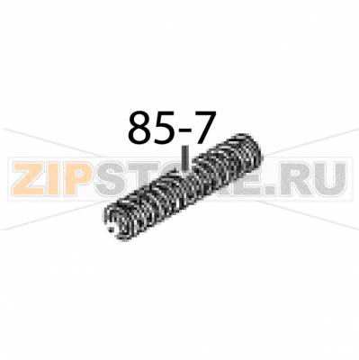 Lock lever spring Sato FX3-LX Lock lever spring Sato FX3-LXЗапчасть на деталировке под номером: 85-7Название запчасти на английском языке: Lock lever spring Sato FX3-LX.
