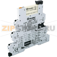 Модуль реле интерфейсный 12 V (DC), 12 V (AC), 6 A Finder 39.91.0.012.0060