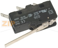 МИКРОВЫКЛЮЧАТЕЛЬ G26 16А 250В