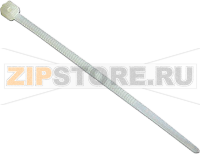 Hyperline GT-200IC Стяжка нейлоновая неоткрывающаяся, безгалогенная (halogen free), 200x3.6 мм, полиамид 6.6, -40°C - +85°C (100 шт)