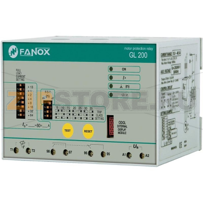 Реле защиты электродвигателя, 1 шт Fanox GL200 11363 