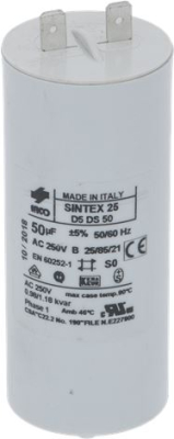 ELECTRIC CAPACITOR 50 µF 