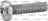 HEAD SCREW PHILLIPS M4X50 - 200PCS