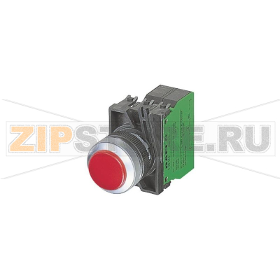 Кнопка 35 В, 0.1 А, IP65, 1 x выкл/вкл, с фиксацией, 5 шт Rafi 1.15.150.606/0000 