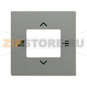 Накладка на терморегулятор, 6109/03-803-500, серый металлик ABB 2CKA006155A0066 