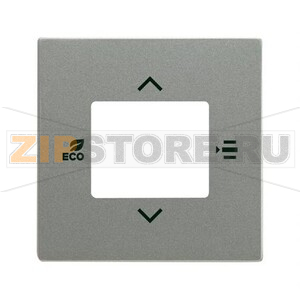 Накладка на терморегулятор, 6109/03-803-500, серый металлик ABB 2CKA006155A0066 