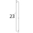 Rear panel alu. Fagor AD-64 C