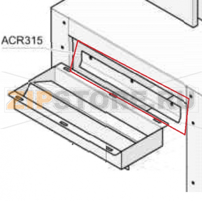 Piastra convogliatore aria As Comenda AC2 Piastra convogliatore aria As Comenda AC2Запчасть на деталировке под номером: ACR315Название запчасти Comenda на итальянском языке: Piastra convogliatore aria As Comenda AC2