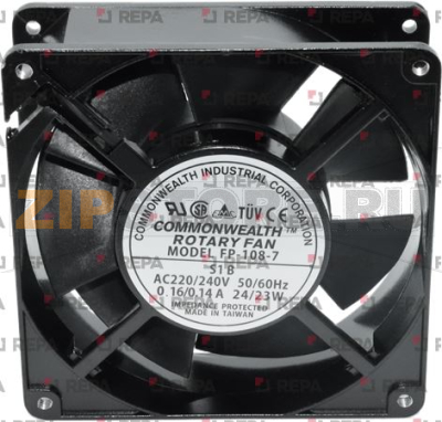 VENTILATEUR CRYSTAL 127x127x38 