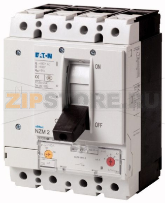 Выключатель автоматический 100А, 4 полюса, откл.способность 150кА Eaton NZMH2-4-A100 