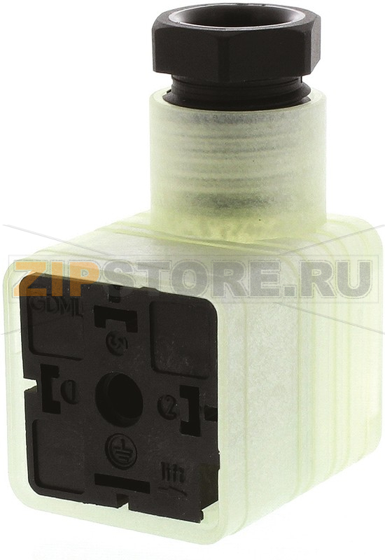 Разъем соленоидный 250 В, DIN 43650 A, 3P+E Hirschmann 935980333 