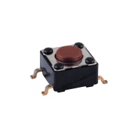 Кнопка 0.05 А, 12 В DC/AC, 1 x выкл/вкл, без фиксации, 1 шт Mentor 1254.1004