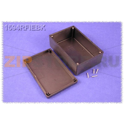 Корпус 167x107x65 мм, материал: пластик, черный, 1 шт Hammond 1594RFIEBK 