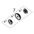 Комплект шестеренок TSC TTP-346MT